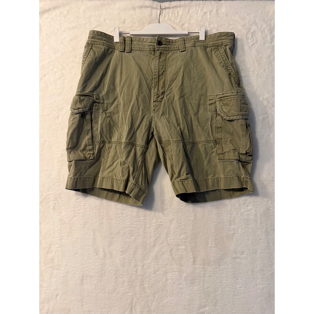Polo Ralph Lauren Mens Cargo Shorts Size 42 Olive Green Khaki Utility Cotton